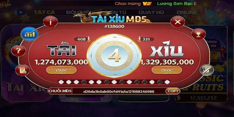 tài xỉu MD5